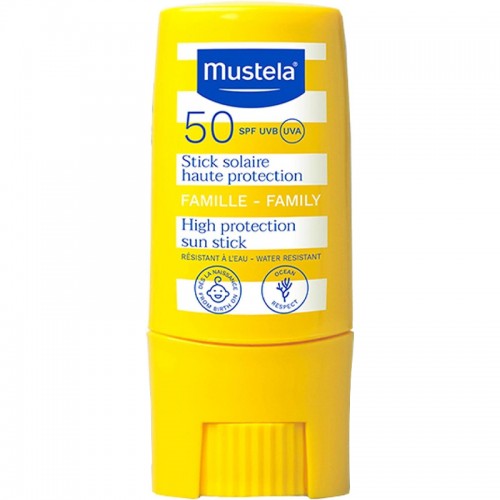 Mustela SPF50+ High Protection Sun - Yüksek Korumalı Stick Güneş Kremi 9ml