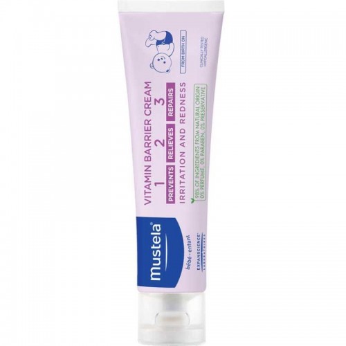 Mustela Vitamin Barrier 1-2-3 Cream - Pişik Önleyici Bakım Kremi 50ml