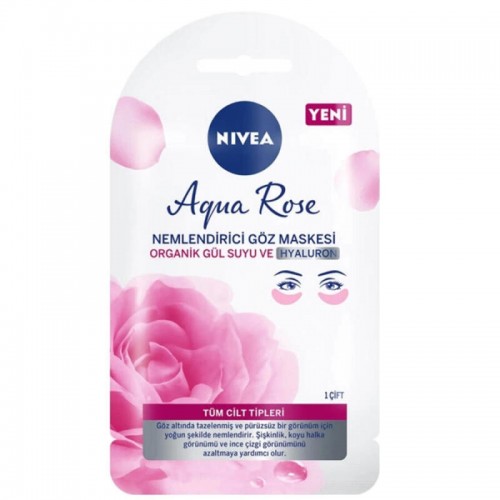 Nivea Aqua Rose Nemlendirici Göz Maskesi