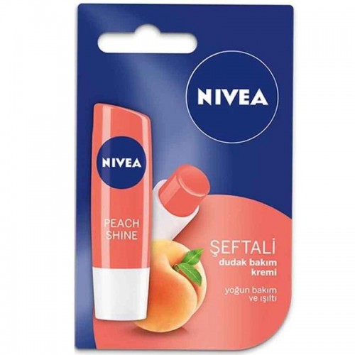Nivea Essential Care Fruity Shine - Şeftali Özlü Dudak Kremi 4,8gr