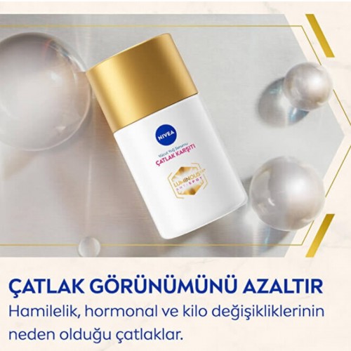 Nivea Luminous - Çatlak Karşıtı Vücut Yağı Serumu 100ml