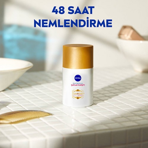 Nivea Luminous - Çatlak Karşıtı Vücut Yağı Serumu 100ml