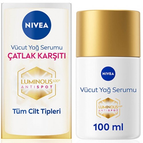 Nivea Luminous - Çatlak Karşıtı Vücut Yağı Serumu 100ml