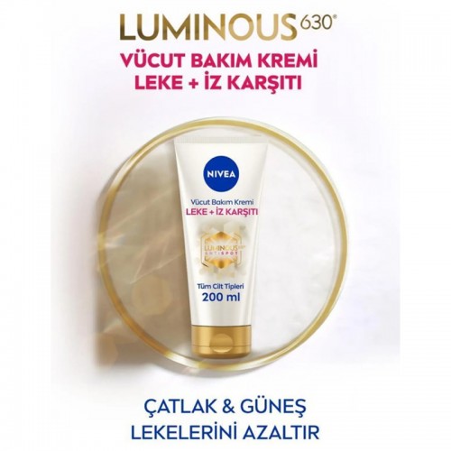 Nivea Luminous - Leke Karşıtı Vücut Bakım Kremi 200ml