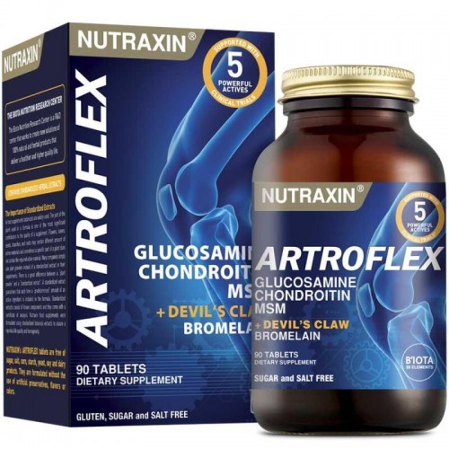 Nutraxin Artroflex Glucosamine Chondroitin MSM - Takviye Edici Gıda 90 Tablet
