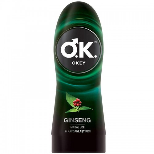 Okey Kayganlaştırıcı Masaj Jeli & Kayganlaştırıcı Gingseng Özlü 200ml