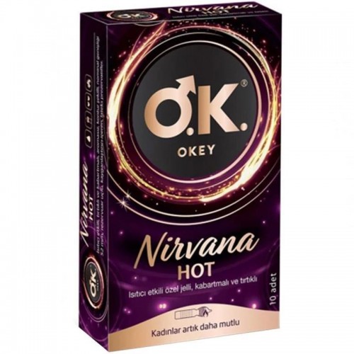 Okey Nirvana Hot Prezervatif 10'lu