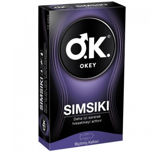 Okey Sımsıkı Prezervatif 10'lu
