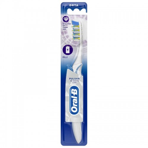 Oral B Pulsar 3D White Luxe - Pilli Diş Fırçası
