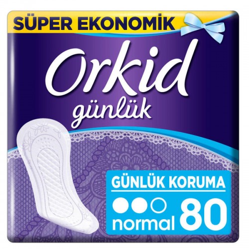 Orkid Günlük Koruma Günlük Ped Normal 80 Adet