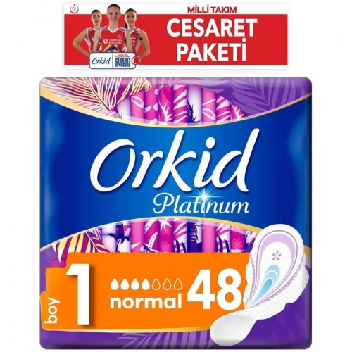 Orkid Platinum Cesaret Paketi - Normal 48 Adet