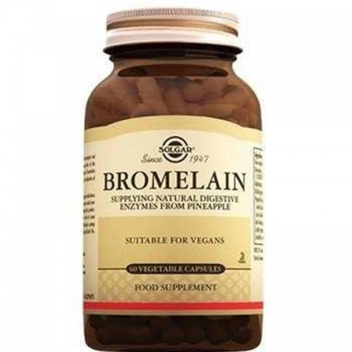 Solgar Bromelain Takviye Edici Gıda 150mg/60 Kapsül