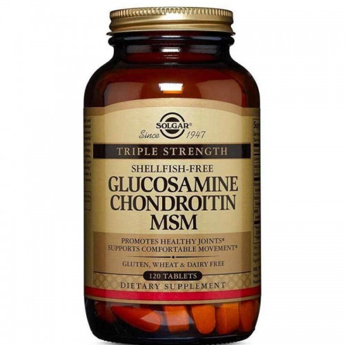 Solgar Glucosamine Chondroitin Takviye Edici Gıda 120 Tablet