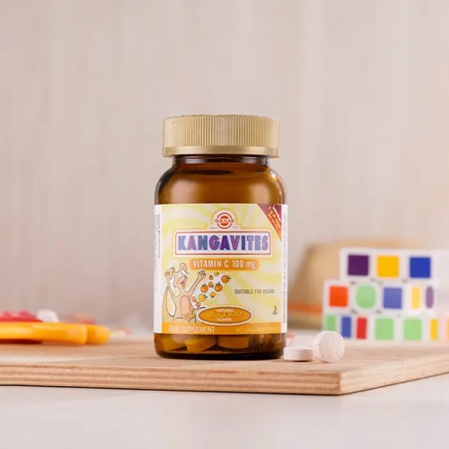 Solgar Kangavites Vitamin C - Takviye Edici Gıda 100mg / 90 Tablet