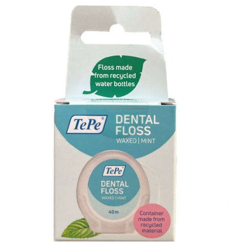 Tepe Dental Tape Waxed Mint - Mumlu Diş İpi 40m