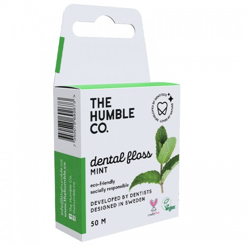 The Humble Co. Dental Floss - Organik Diş İpi 50 M Fresh Mint Nane