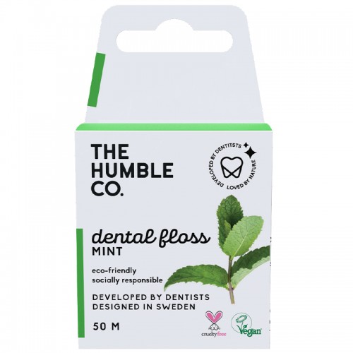 The Humble Co. Dental Floss - Organik Diş İpi 50 M Fresh Mint Nane