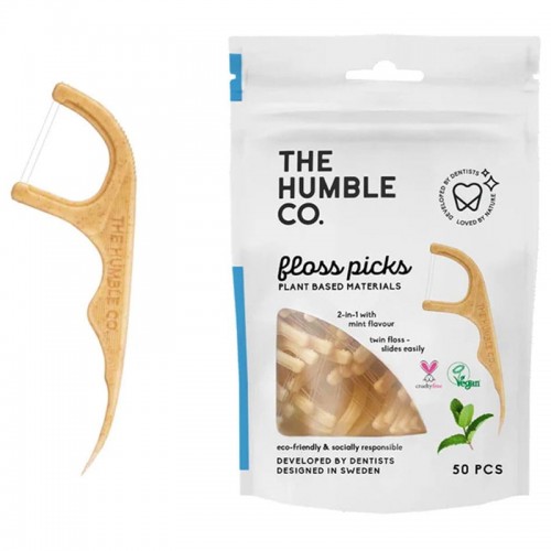 The Humble Co. Floss Picks Nane - Kürdanlı Diş İpi