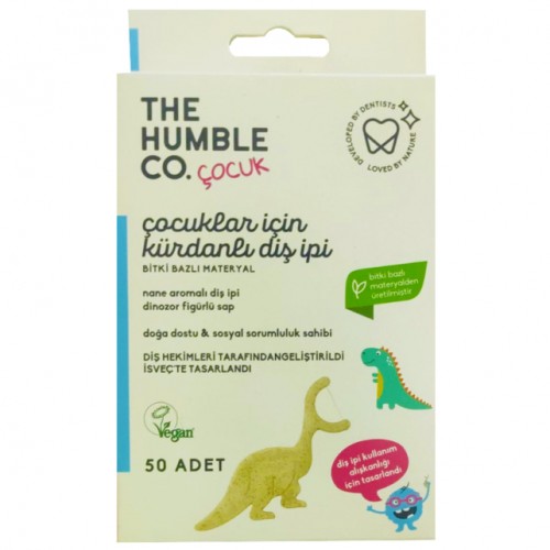 The Humble Co - Kürdanlı Diş İpi 50 Adet