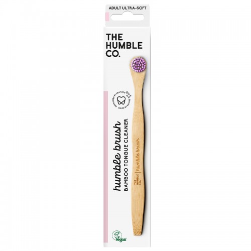 The Humble Co. Tounge Cleaner - Bambu Dil Temizleyici Lila