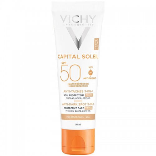 Vichy Capital Soleil Anti Dark Spots SPF 50+ Güneş Koruyucu 50ml