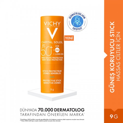Vichy Capital Soleil SPF 50+ Stick Güneş Koruyucu 9gr