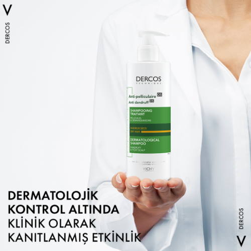 Vichy Dercos Anti Dandruff Shampoo - Kepek Karşıtı Şampuan 390ml