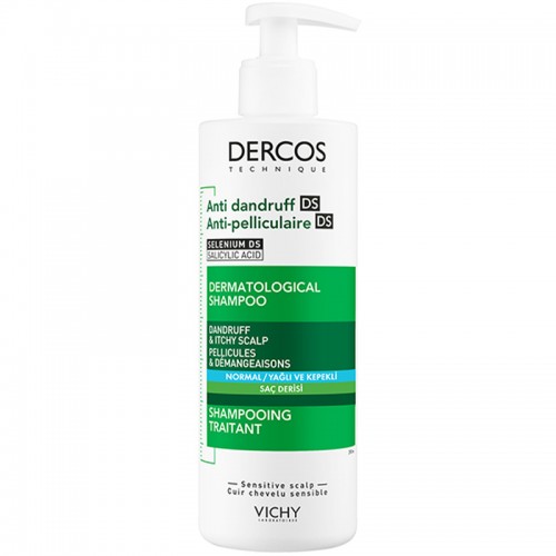 Vichy Dercos Shampoo - Yağlı Saçlar İçin Kepek Karşıtı Şampuan 390ml