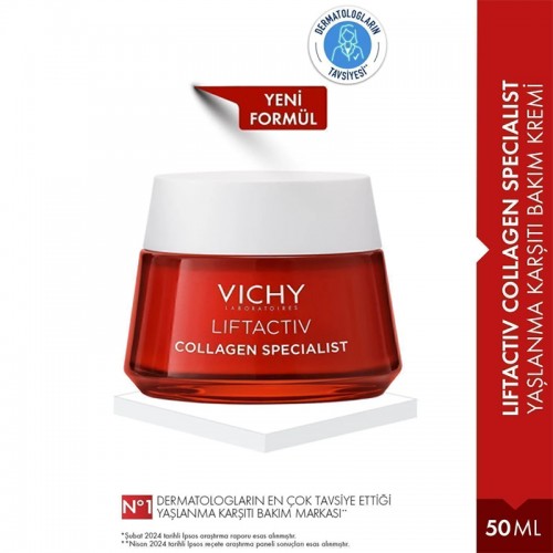 Vichy Liftactiv Collagen Day Cream - Kolajen Gündüz Kremi 50ml
