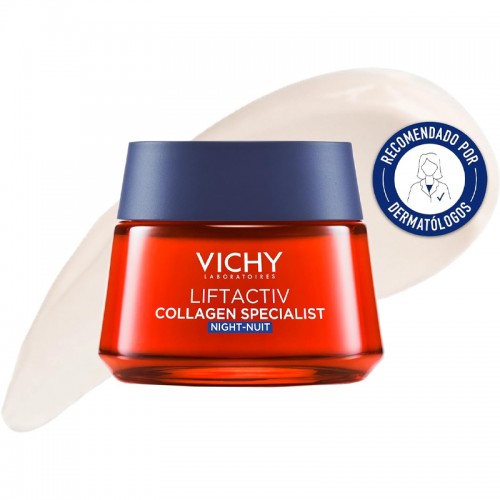 Vichy Liftactiv Collagen Specialist - Yaşlanma Karşıtı Gece Bakım Kremi 50ml