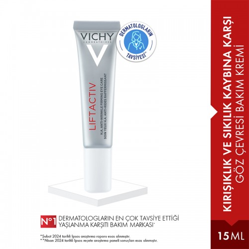 Vichy Liftactiv Eyes Supreme - Yaşlanma Karşıtı Göz Çevresi Kremi 15ml