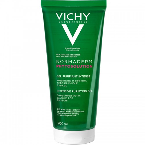 Vichy Normaderm Phytosolution Intensive Purifying Gel - Temizleyici Jel 200ml