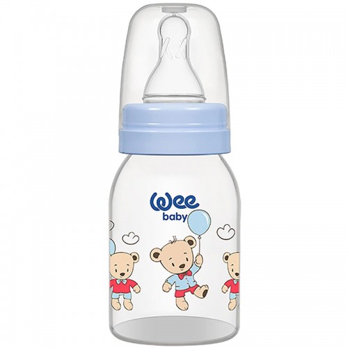 Weebaby Klasik PP Biberon - Mavi 125ml 0-6 Ay