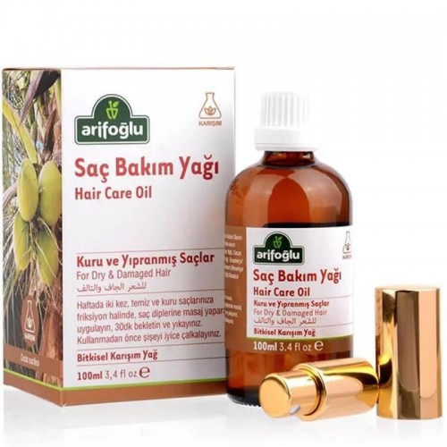 Arifoğlu Saç Bakım Yağı - Kuru ve Yıpranmış Saçlar 100ml