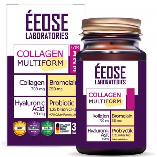 Eeose Collagen Multiform Takviye Edici Gıda 30 Tablet