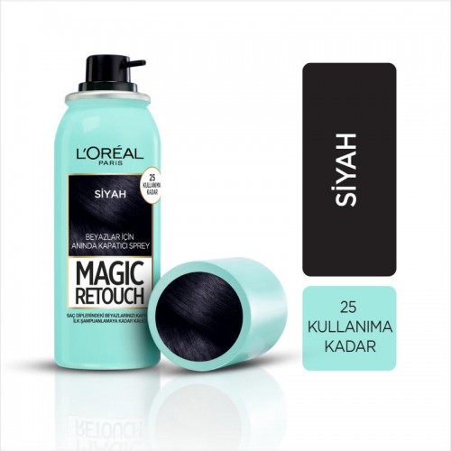 Loreal Paris Magic Retouch - Beyaz Kapatcı Saç Spreyi No: 01