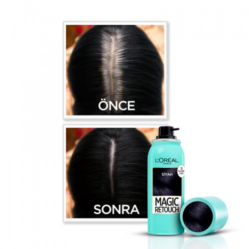 Loreal Paris Magic Retouch - Beyaz Kapatcı Saç Spreyi No: 01