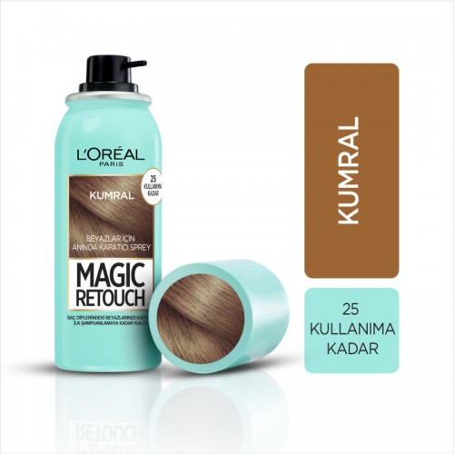 Loreal Paris Magic Retouch - Beyaz Kapatcı Saç Spreyi No:4