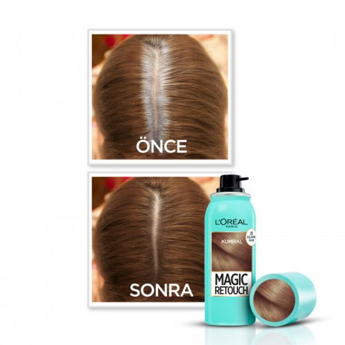 Loreal Paris Magic Retouch - Beyaz Kapatcı Saç Spreyi No:4
