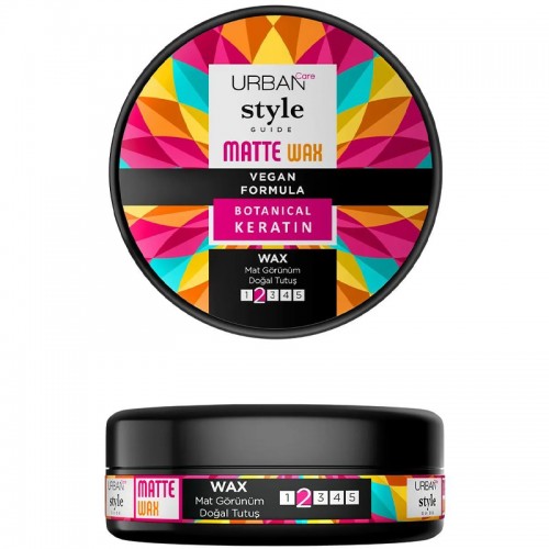 Urban Care Style Matte Wax - Mat Saç Şekillendirici No: 2 100ml